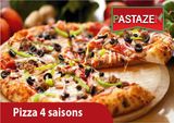 Pizza 4 Saisons + Boisson au choix