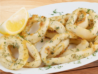 Калмари в масло