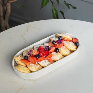 Panquecas com Frutos Vermelhos