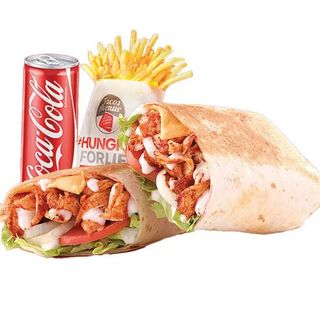 MENU WRAP POULET