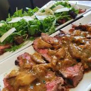 Tagliata ai funghi porcini