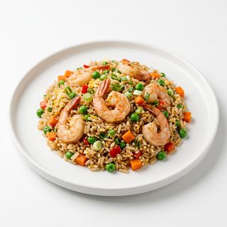 24.Arroz Frito Con Gambas