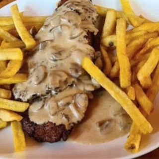 Lombinhos com Cogumelos