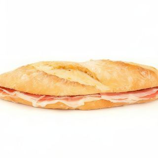 Bocadillo De Jamón Serrano Y Queso