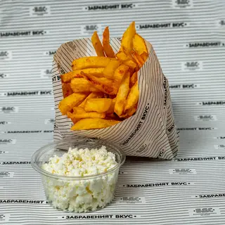 Пържени картофи със сирене