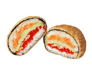 Sushi-Burger z łososiem