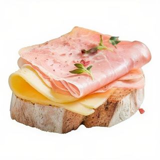 Tostada De Jamón Y Queso