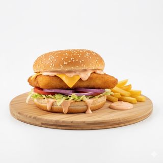 Fish burger