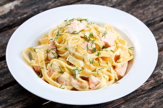 Tagliatelle Au Saumon