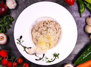 Ризото с пиле, гъби и маскарпоне (280г)