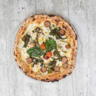 Pizza Salchicha Y Friarielli (32 Cm.)