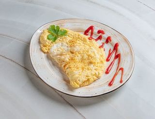 Омлет с сыром