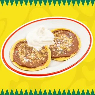 Pancake Nutella Galleta y Helado