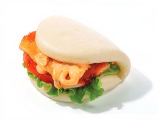 380. Guabao de Pollo Frito (1 Pz.)