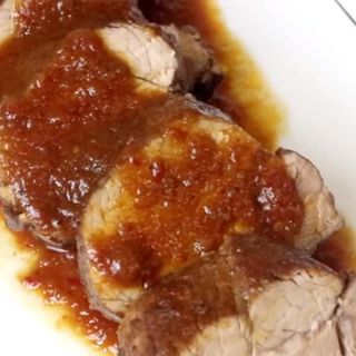 Solomillo al vino tinto 