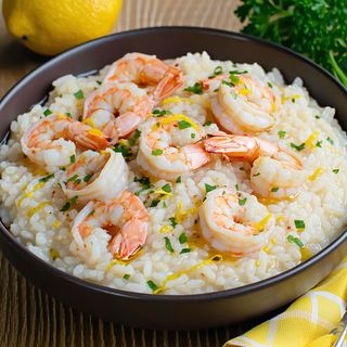 Risotto Sauce Rosée Aux Chevrettes