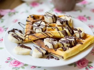 Gaufre Nutella Banane