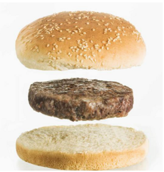 Hamburguesa solo carne