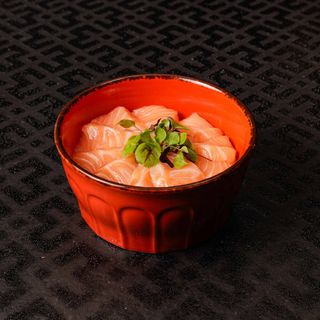 Chirashi salmone