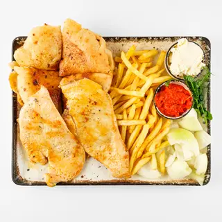 Piletina grill i pomfrit