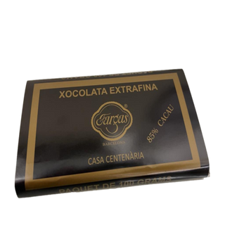 Tableta De Chocolate Negro 85% 100 Gr.