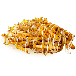 Картопля печена з мʼясом (295г)