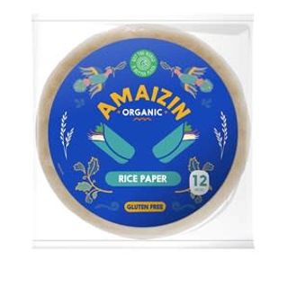 BIO PAPIER RYŻOWY BEZGLUTENOWY 110 g - AMAIZIN