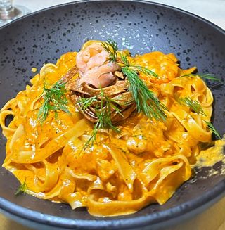 Tagliatelle Aux Crevettes