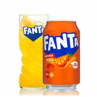 Fanta Naranja lata 330ml.