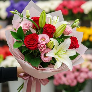 Bouquet Mixte Élégance – 15 Fleurs