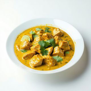 Paneng Curry Con Pollo