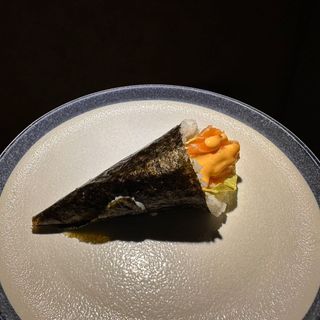 Temaki spicy salmone