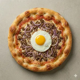 Pizza Bismarck (30 Cm.)