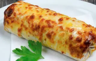 Durum Gratinado( pollo/ternera /mixto+ patatas+ lata)