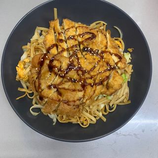 Tallarines Con Pechuga De Pollo