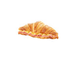 Croissant jamón y queso