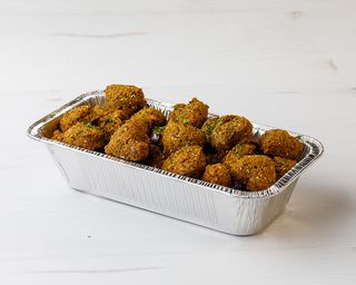 Vaschetta con falafel
