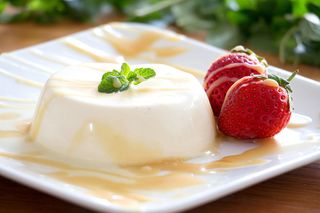 Panna Cotta Aux Fruits Rouges
