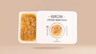 Kurczak z ryżem i warzywami