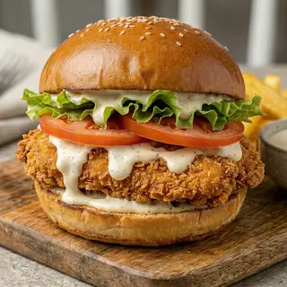 Hamburguesa De Pollo Normal