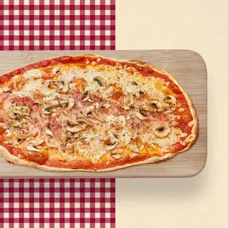 Prosciutto e funghi
