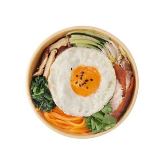 Mix bibimbap porchetta