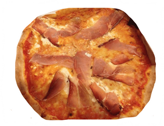 Pizza Speck e scamorza