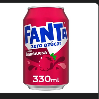 Fanta SABOR FRAMBUESA ZERO AZÚCAR 330ml