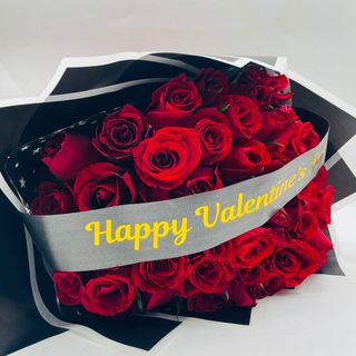 50 Red Roses Bouquet