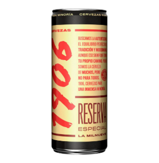 Cerveza 1906 330 ml.