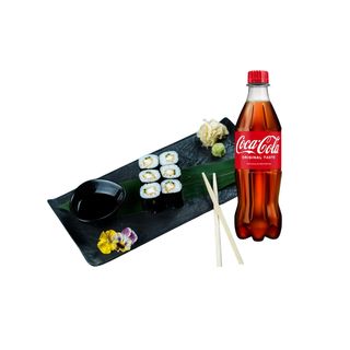 Mekajiki tempura roll + Coca Cola 0.5l