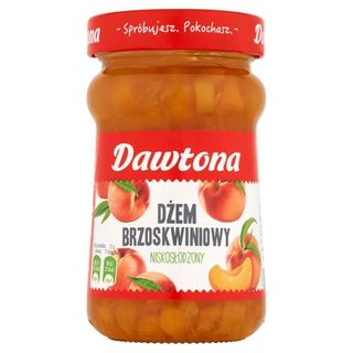 Dżem brzoskwiniowy niskosłodzony Dawtona . 0.28кг