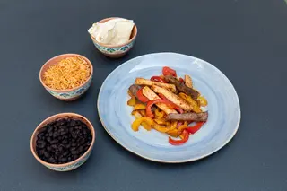 Fajitas de res