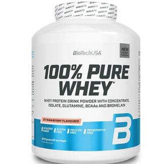 100% Pure Whey BioTechUSA Strawberry  2.3Kg. 